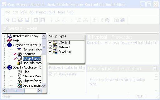 Setup Types      