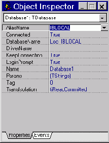 Класс TDataBase