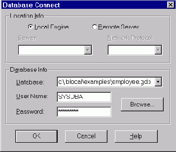 Некоторые технические характеристики InterBase